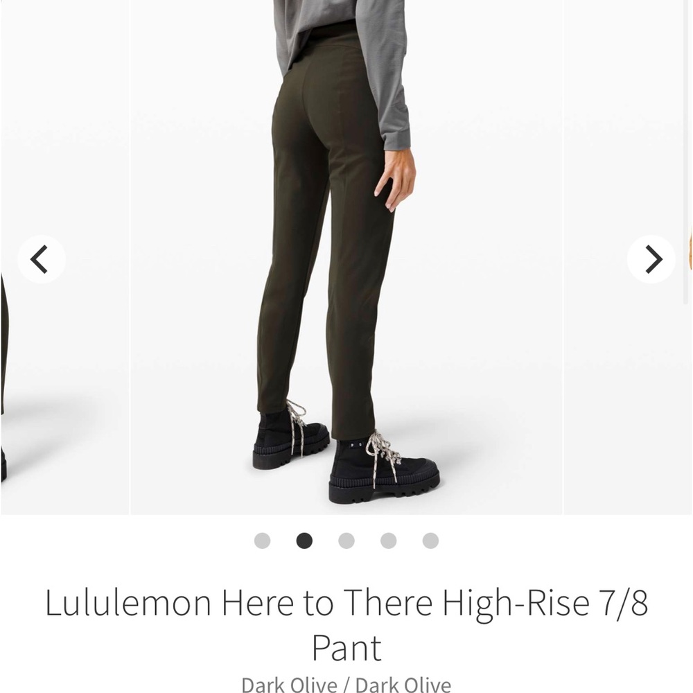 Lululemon Here to There High-Rise 7/8 Pant